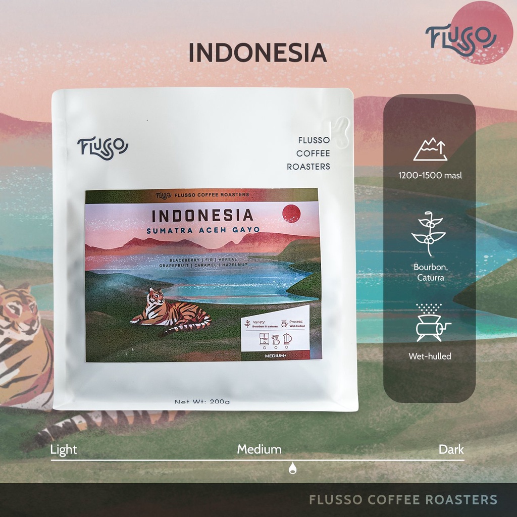 Cà phê Specialty Indonesia Sumatra 48 months