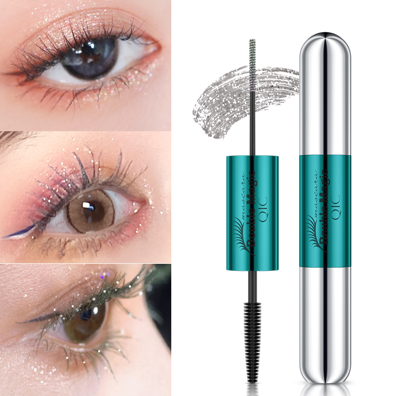 QIC Mascara 4D hai đầu, không thấm nước và làm dài mi | BigBuy360 - bigbuy360.vn