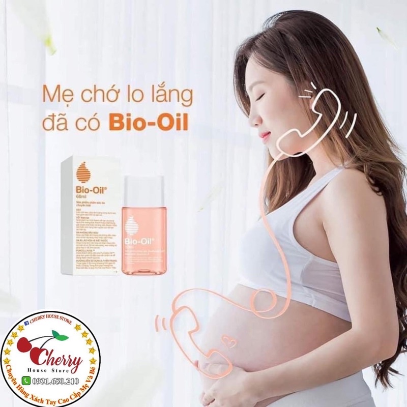 [Hàng Chính Hãng] Bio Oil Hỗ Trợ Rạn Da, Thâm Nám Do Mang Thai, Da Khô, Mất Nước.