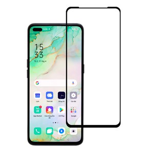 Kính cường lực cho điện thoại OPPO Reno 3, Reno 3 Pro hàng 9D Full màn hình ôm sát viền máy