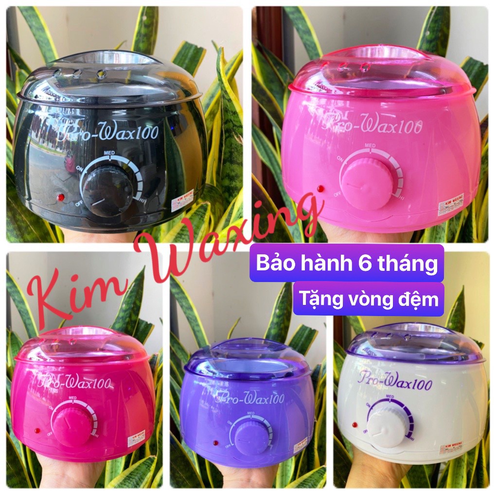 Nồi nấu sáp wax nóng Pro Wax 100 tặng vòng đệm giấy Loại Cao cấp | BigBuy360 - bigbuy360.vn