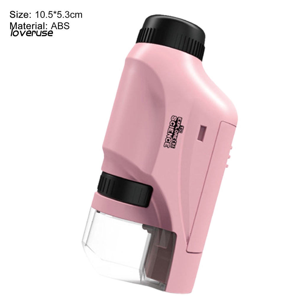 Kính hiển vi cầm tay thoải mái cho bé khám phá khoa học