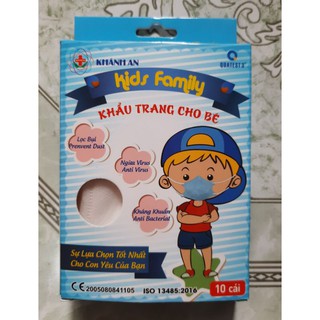 Khẩu trang trẻ em  (Hộp 10 cái)