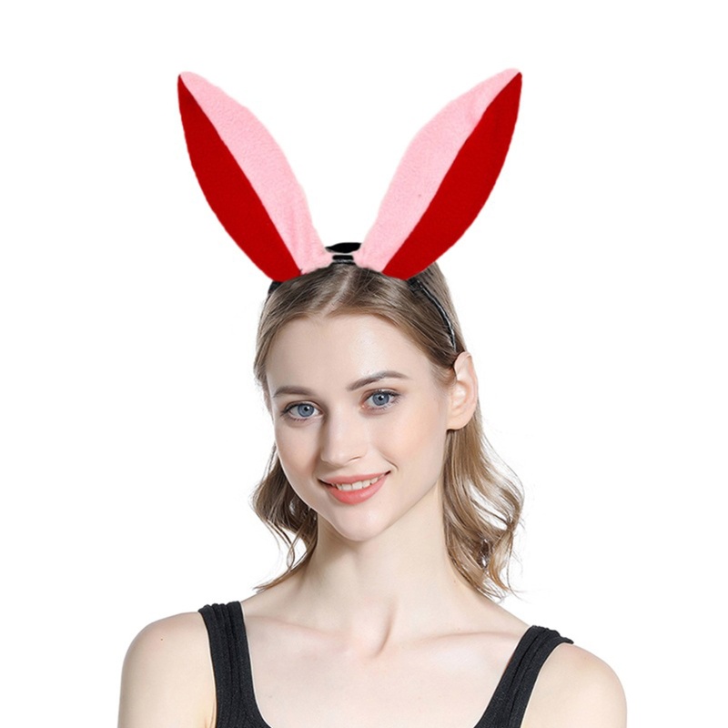 Băng Đô Tai Thỏ Hoạt Hình Dùng Hóa Trang Đường Phố