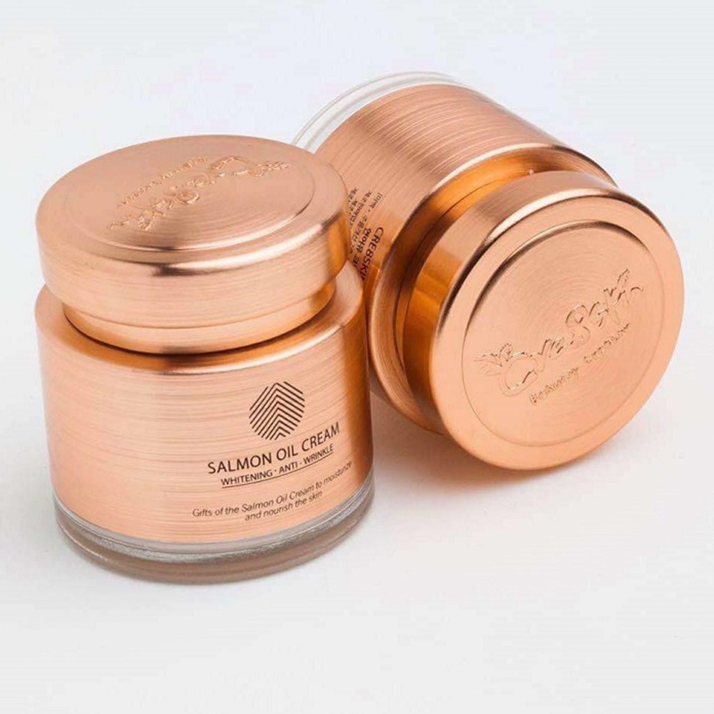 Kem Dưỡng Dầu Cá Hồi Cre8skin Salmon Oil Cream 80gr [Hàng cắt seal để kiểm tra chất lượng sản phẩm]
