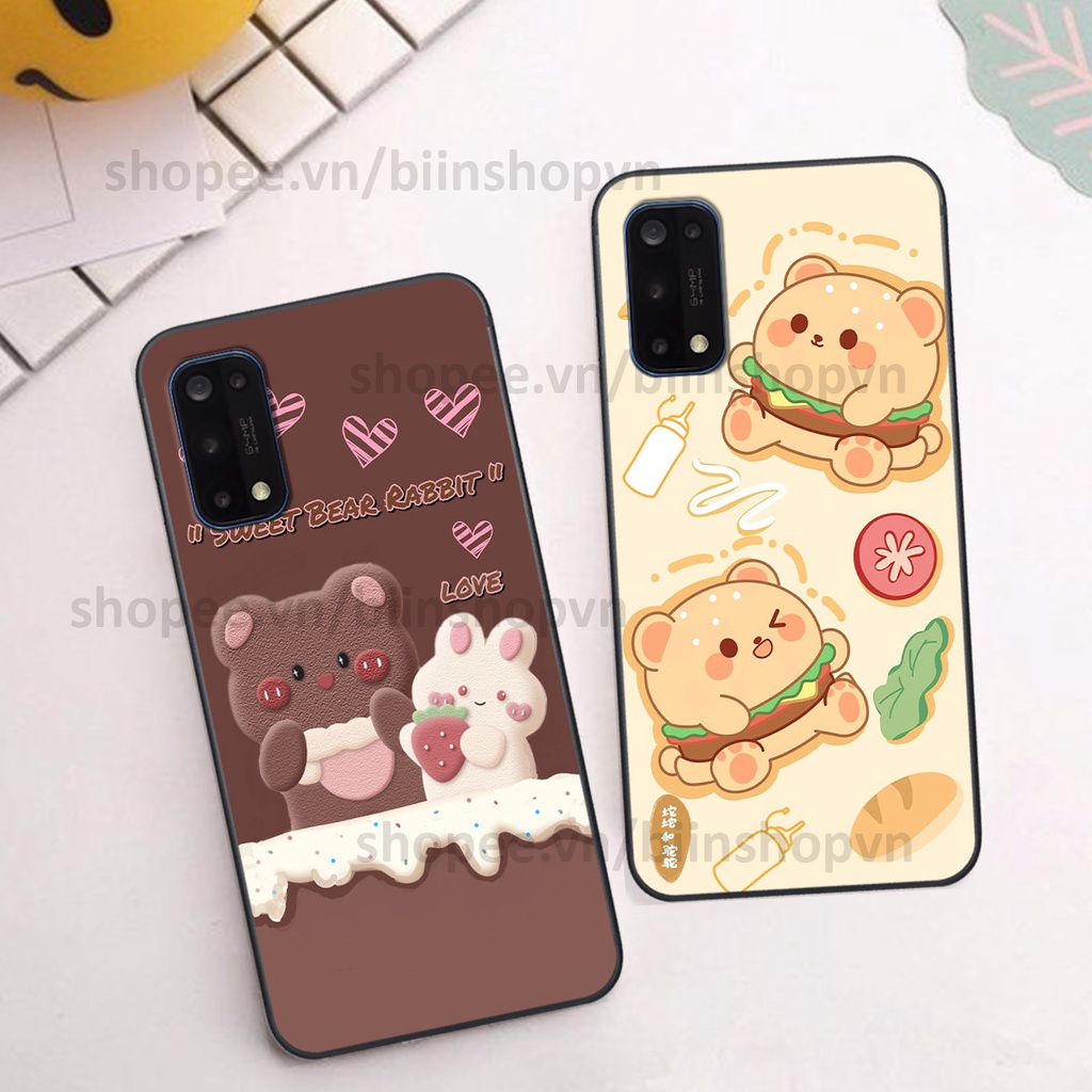 Ốp Realme 7 / 7 Pro in hình gấu chocolate kẹo ngọt siêu đẹp siêu xinh