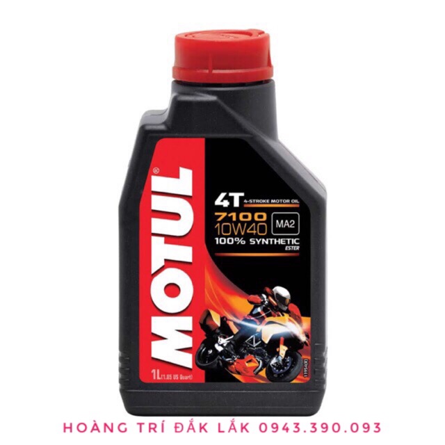 Nhớt Motul 7100 10w40 1L Ester - Nhớt siêu cấp đến từ Pháp