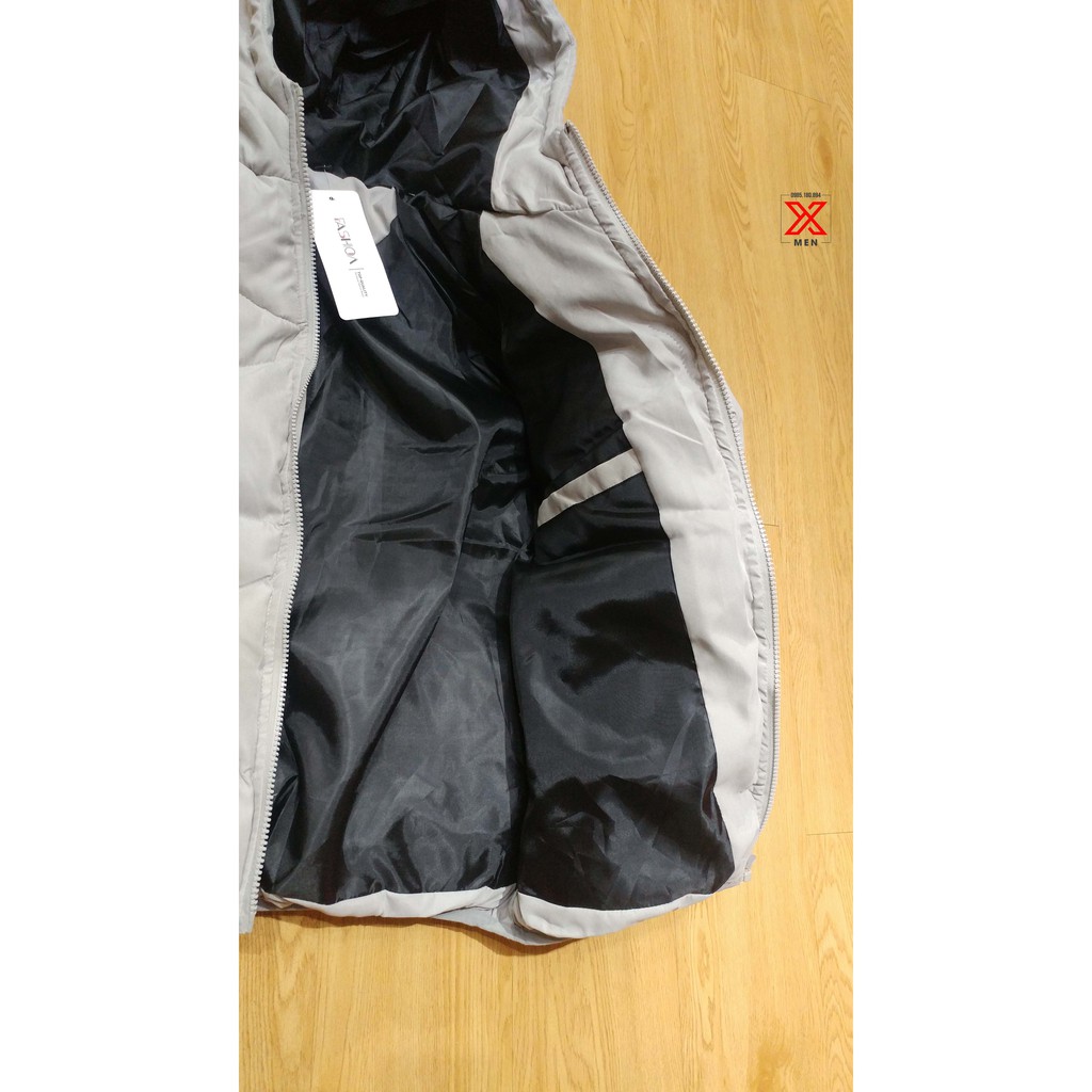 Áo khoác phao béo nam trần bông cực dày