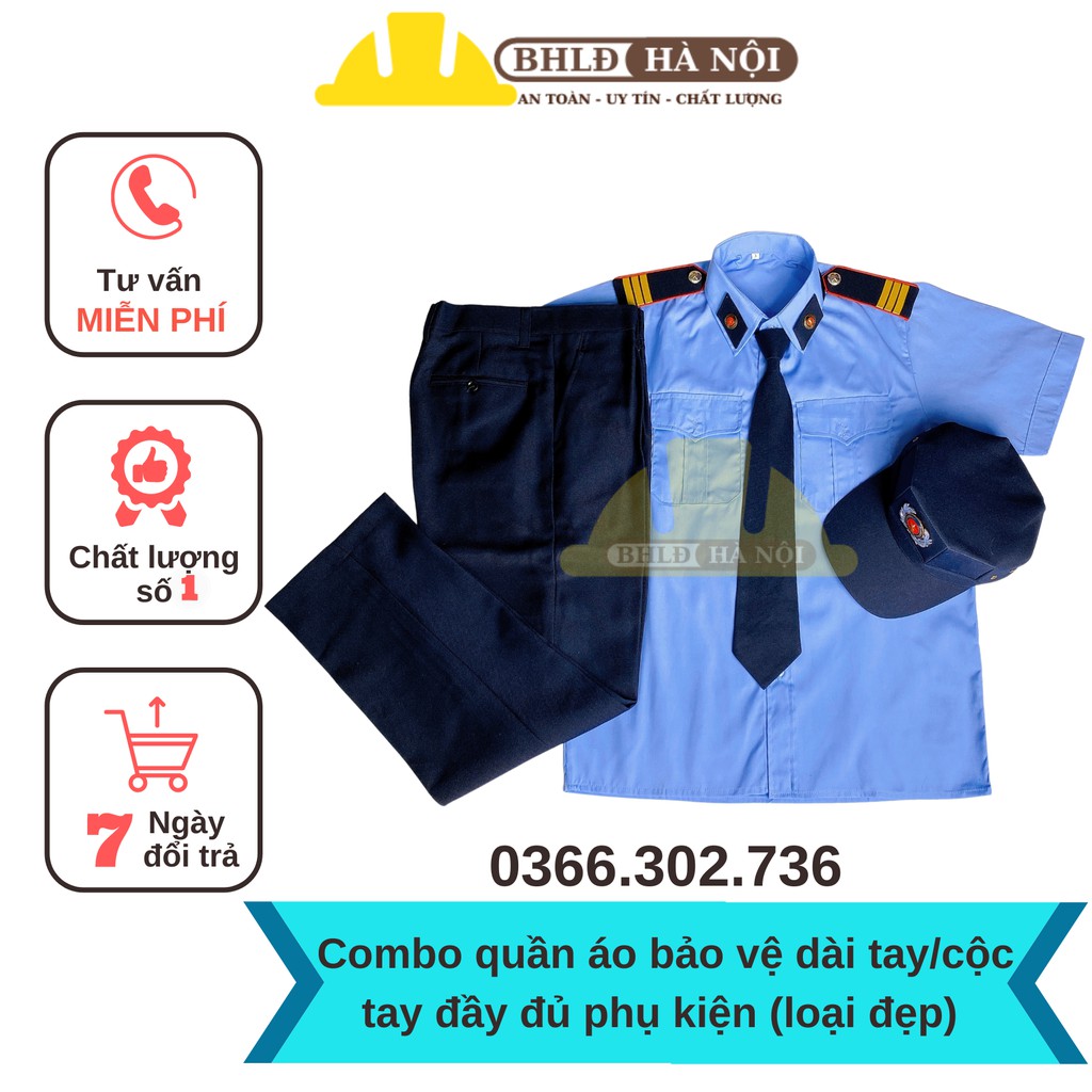 Combo quần áo bảo vệ đầy đủ phụ kiện (loại đẹp)