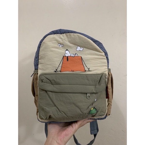 Balo Zara Snoopy Peanuts Cho Bé đi Mẫu giáo Nhà trẻ
