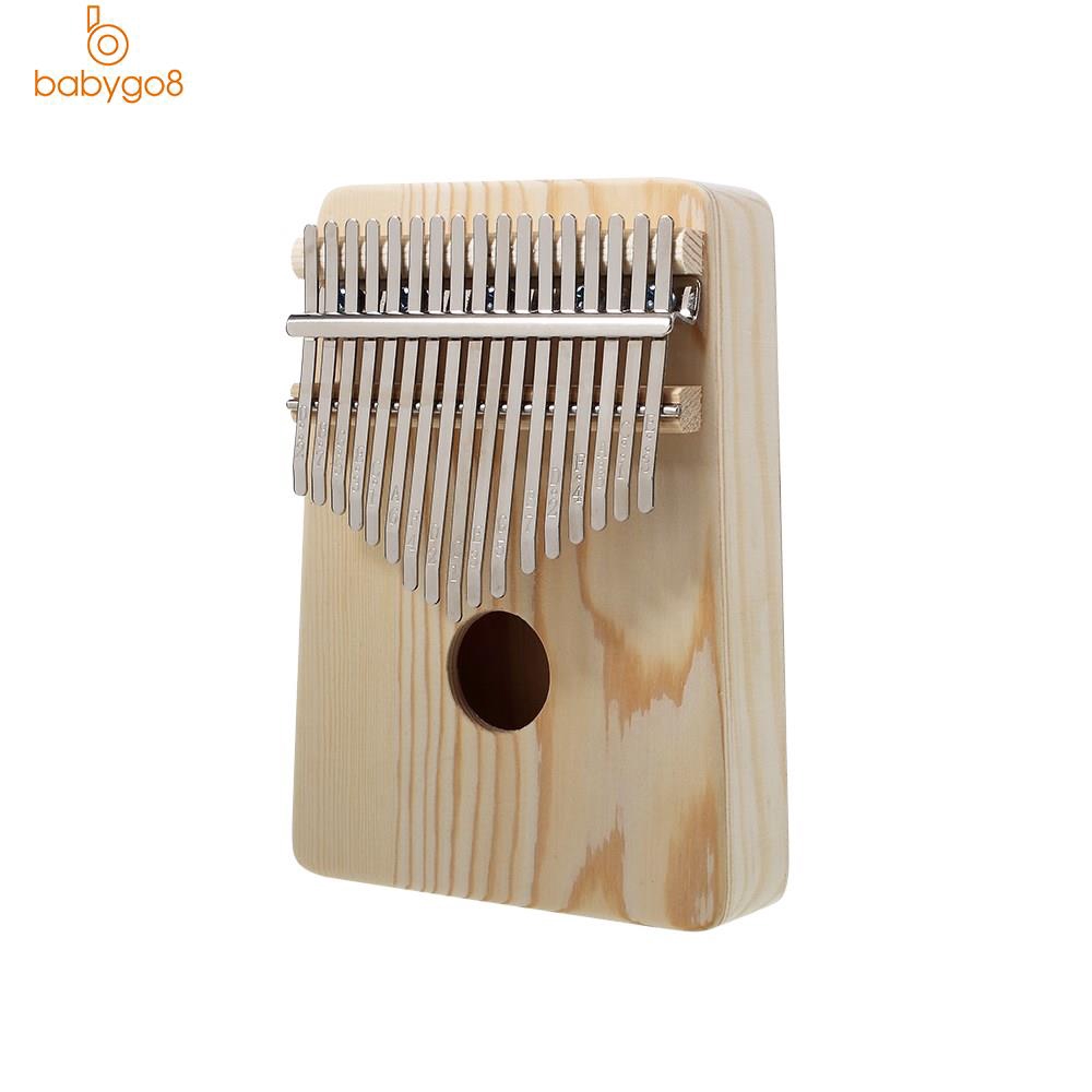 Đàn Kalimba 17 phím phong cách châu Phi bằng gỗ Mahogany