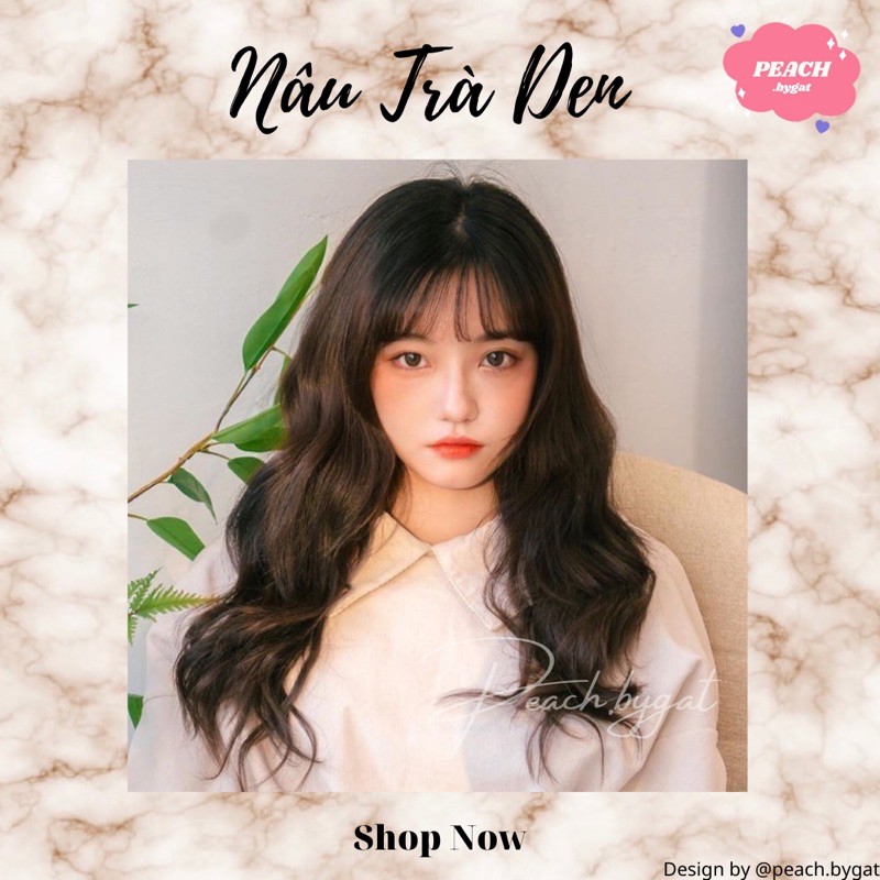 Thuốc nhuộm Nâu Trà Đen “IG:peach.bygat,peach.bygat,peach.bygat” | BigBuy360 - bigbuy360.vn