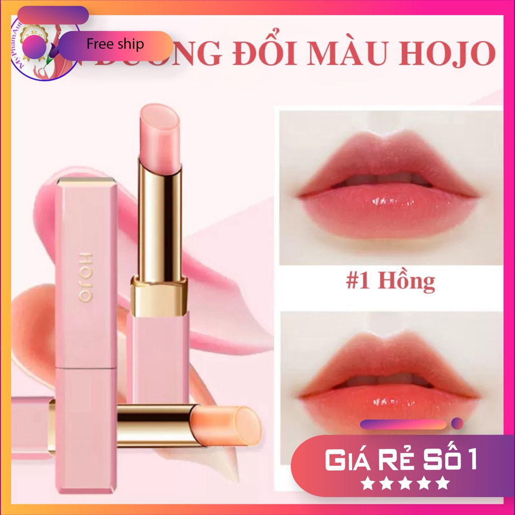 Son Dưỡng Có Màu HOJO Cherry Blossom Dưỡng Môi Mềm Mịn