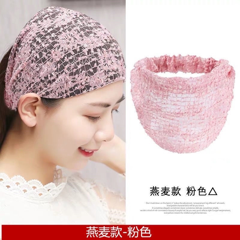 PVN42809 Băng Đô Ren Lưới Co Giãn Thời Trang Nữ Tínhk