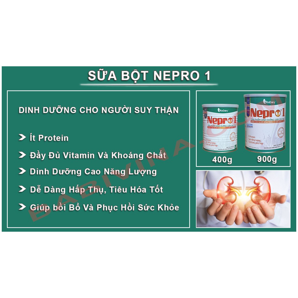 Sữa Nepro 1 400g (dành cho người bệnh thận)