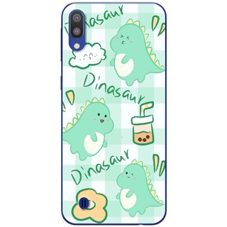 Ốp lưng Samsung Galaxy M10, M20 in hình Khủng long cute