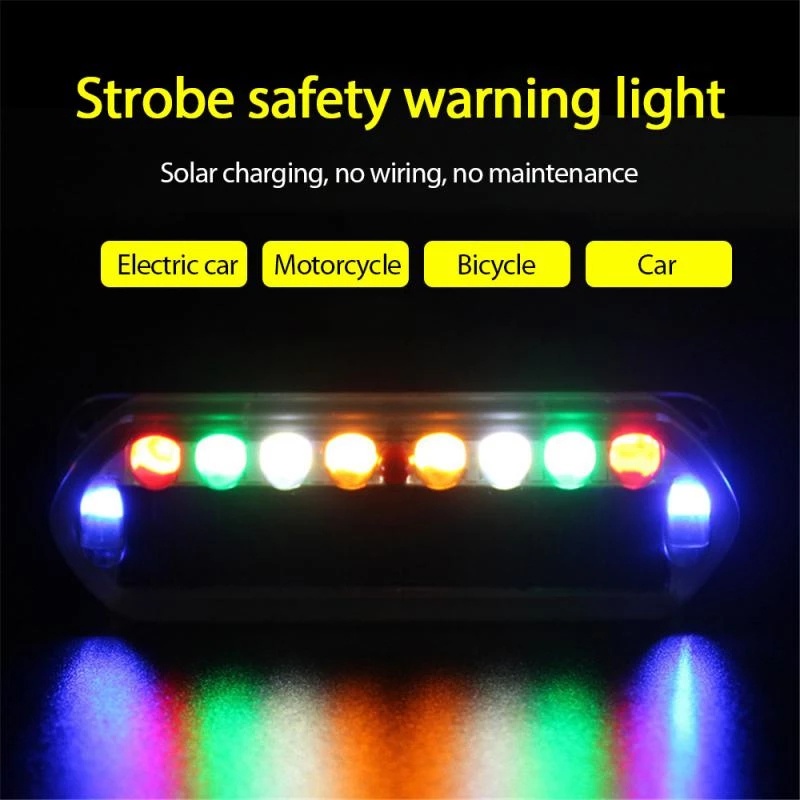 Đèn LED Cảnh Báo Gắn Đuôi Xe Đạp/Mô Tô 20 Chế Độ Chống Thấm Nước Tiện Dụng
