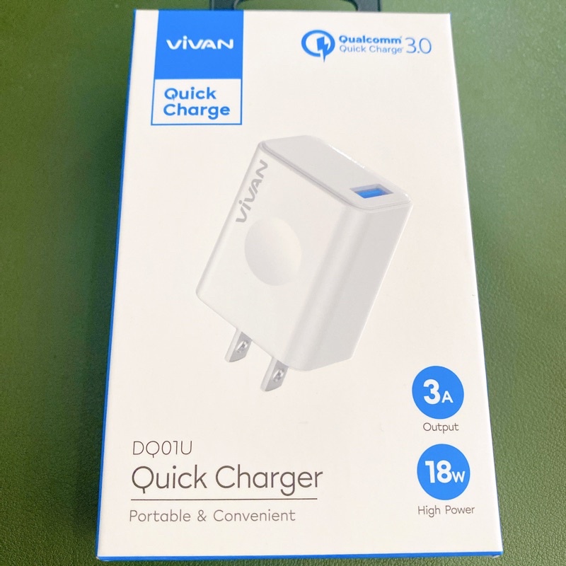Củ sạc nhanh 18w iPhone Android tybe c cóc sạc nhanh vivan DQ01U