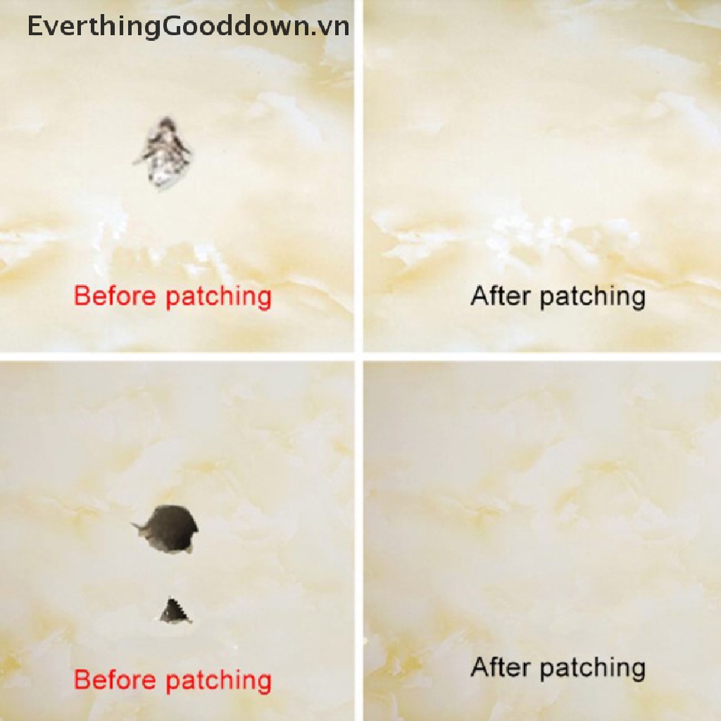 Everthinggood Bộ Miếng Dán Sửa Chữa Sàn Nhà Tắm Bằng Sợi Thủy Tinh Gốm Sứ vn