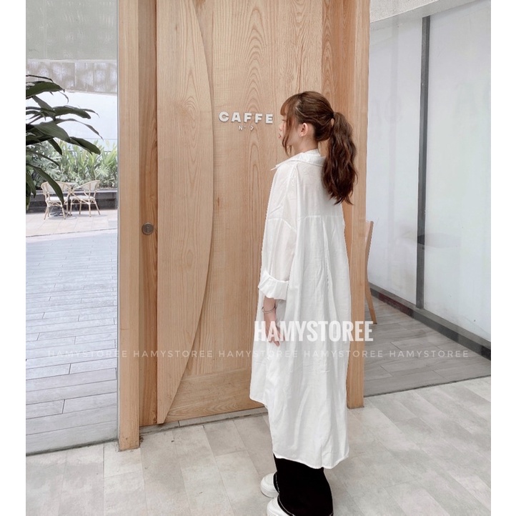 POCKET SHIRT - SƠ MI DÁNG DÀI FORM RỘNG