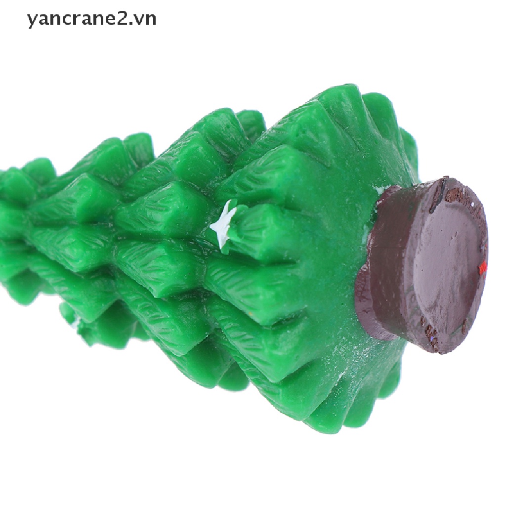 Mô Hình Cây Thông Giáng Sinh Mini Bằng Nhựa resin Trang Trí Thủ Công