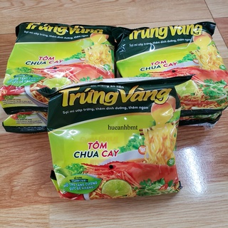 Mì trứng vàng tôm chua cay gói 75g