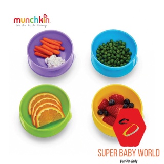 BỘ 4 BÁT CÓ NẮP + 2 THÌA MUNCHKIN