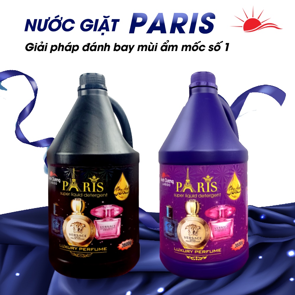 Nước Giặt Xả Paris Hương Nước Hoa 3600ML