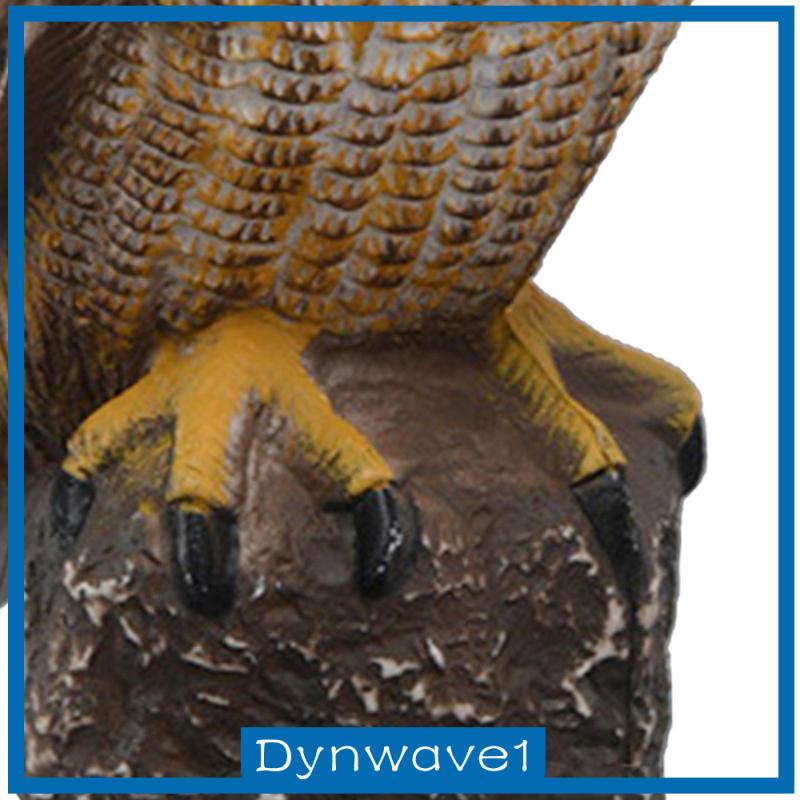 Chim Cú Sống Động Như Thật Chống Côn Trùng Trang Trí Ngoài Trời