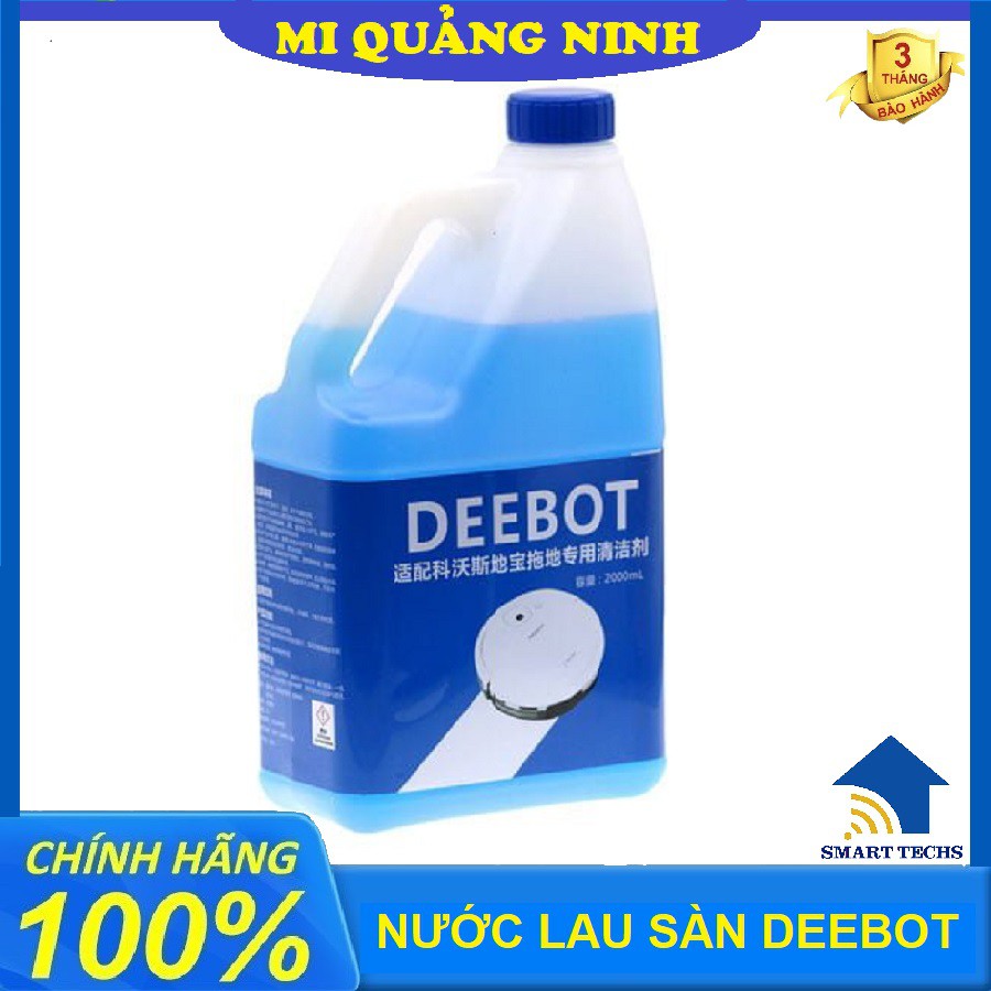 Nước lau sàn chuyên dụng cho Robot Hút bụi, Lau nhà Ecovacs Deebot