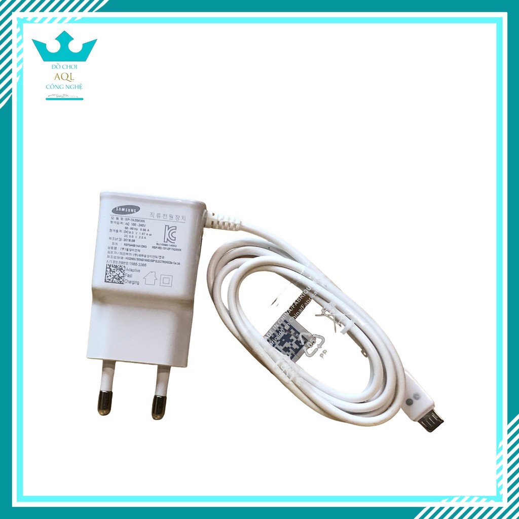 Bộ Sạc Samsung Micro USB Liền Dây Cho Điện Thoại Android