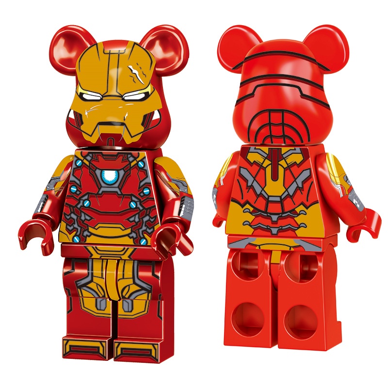 Spot [Búp Bê Gạch Đồ Chơi] Đồ Chơi Gấu Bạo Lực Cho Trẻ Em