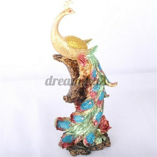 Bộ 2 Tượng Con Công Trang Trí