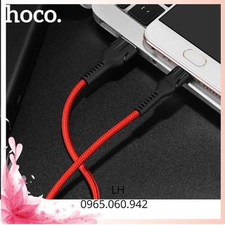 - Cáp sạc nhanh Samsung chân Micro chống gập Hoco U31 1m2 chính hãng