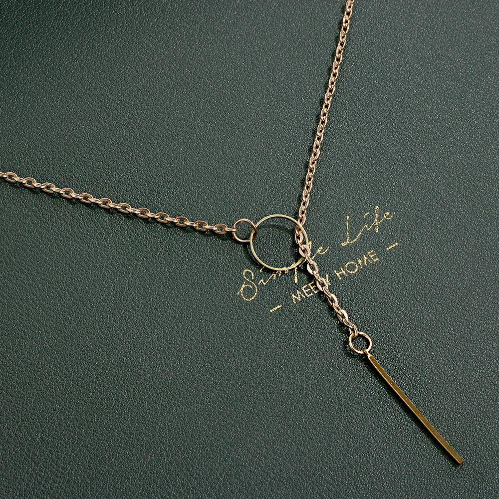 Vòng cổ Nhiều Lớp Mặt Hình Học Phong Cách Boho Thời Trang Cho Nữ