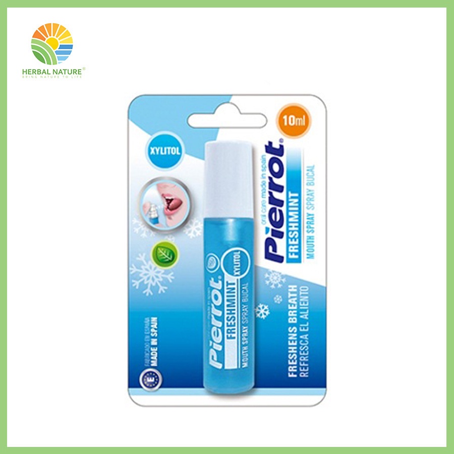 Nước xịt thơm miệng, diệt khuẩn PIERROT 10ml