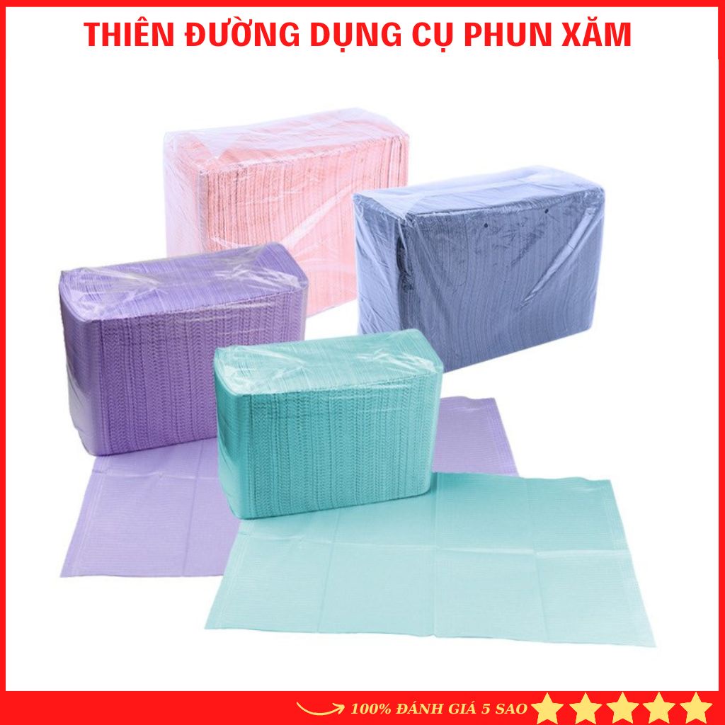 Giấy Lót xe Đẩy, Kệ Phun Xăm, Y Tế 125 Miếng Dùng Trong Thẩm Mỹ Phun Xăm