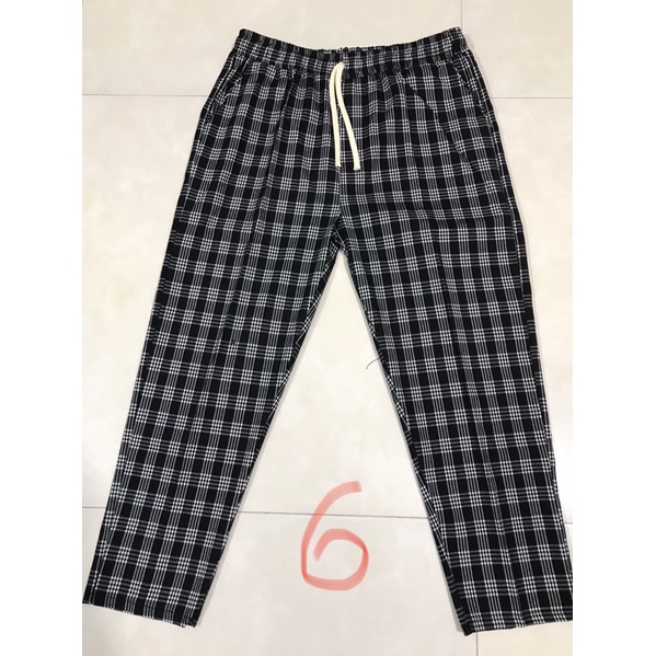Quần thun sọc caro Baggy , quần Jogger ống suôn nam nữ . Hàng chuẩn đẹp nhiều màu ( hàng có sẵn ). | BigBuy360 - bigbuy360.vn