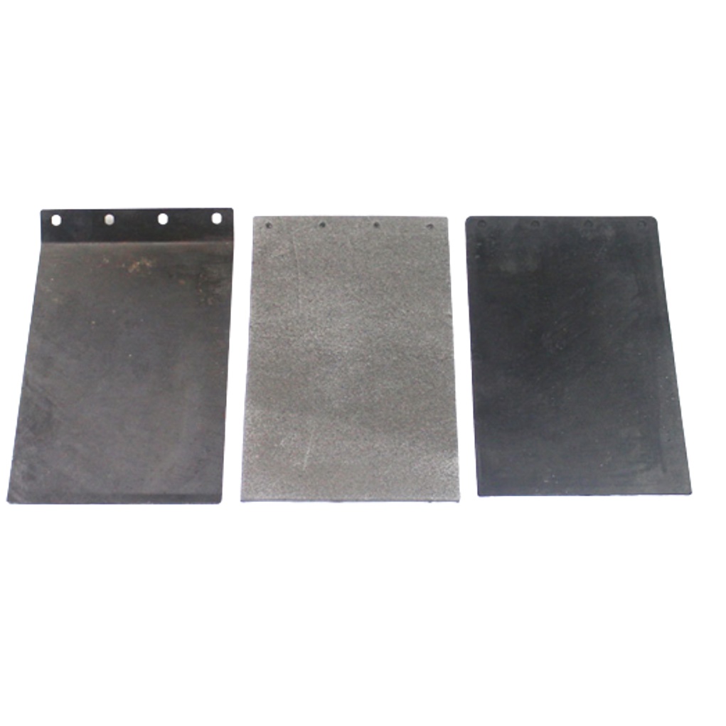 Phụ kiện máy chà nhám tăng 9403 bao gồm miếng lót chì, miếng da cao su và miếng sắt