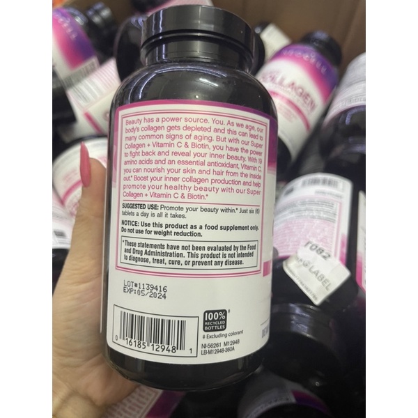 Viên uống colagen neocell super collagen neocell C hàng mỹ 360 viên