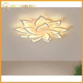 Đèn Ốp Trần - Mâm Đèn Ốp Trần -Mâm Đèn led G24 14 cánh có 3 chế độ sáng kèm điều khiển tăng chỉnh nhiệt độ từ xa