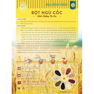 Bột ngũ cốc dinh dưỡng trẻ em