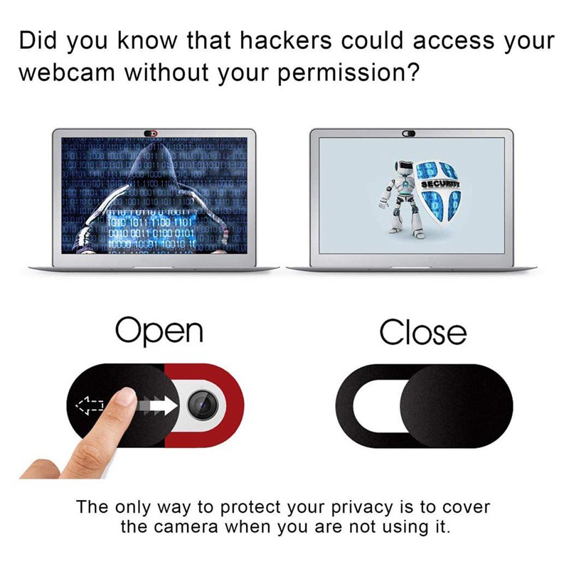 COD Ready Stock 6 Pack Webcam Slide Laptop Camera Cover For Computer MacBook YTVN | BigBuy360 - bigbuy360.vn