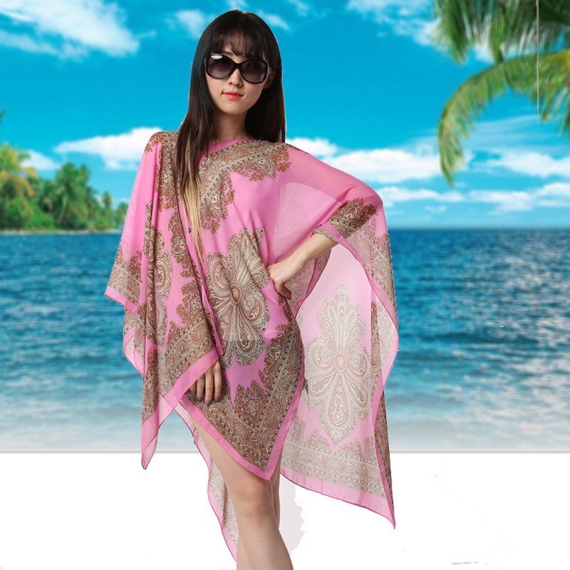 Áo khoác - áo choàng voan đi biển | BigBuy360 - bigbuy360.vn