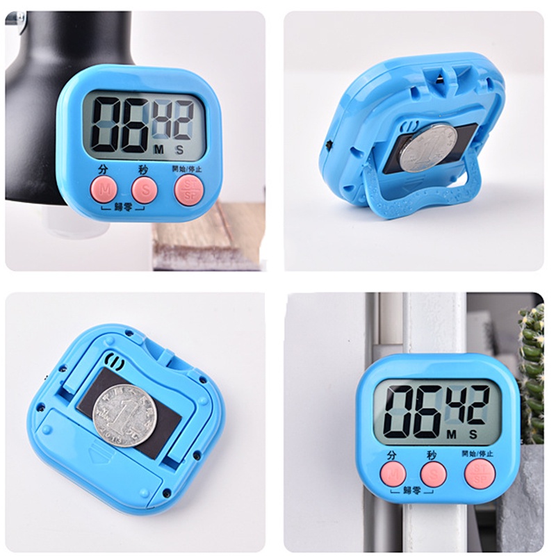 Đồng hồ đếm ngược kỹ thuật số màn hình LCD dùng cho nhà bếp