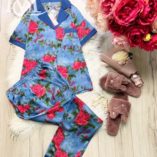 Pijama lụa satin cao cấp