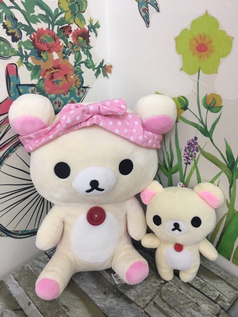 Set 2 gấu bông 12-30cm nhìu mẫu