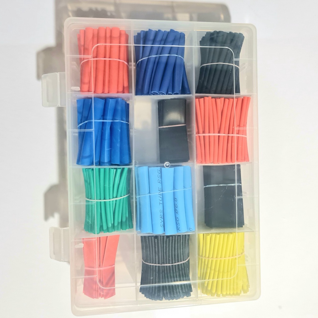 Bộ 800 ống co nhiệt bọc dây điện hoặc dây cáp loại tốt