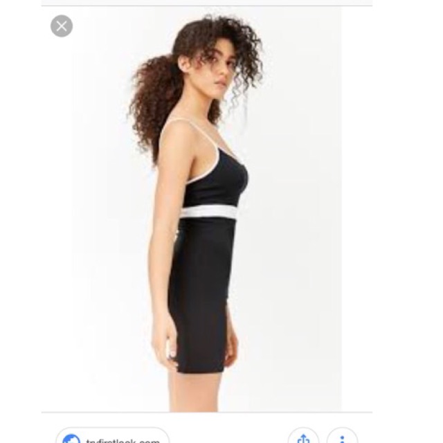 Váy 2 dây body f21 xuất dư