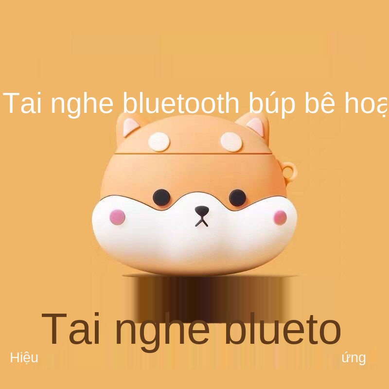 tai nghe bluetooth gaming Aipmads i12➕ Bao cao su hoạt hình  Phim phổ quát hai nam và nữ dễ thương